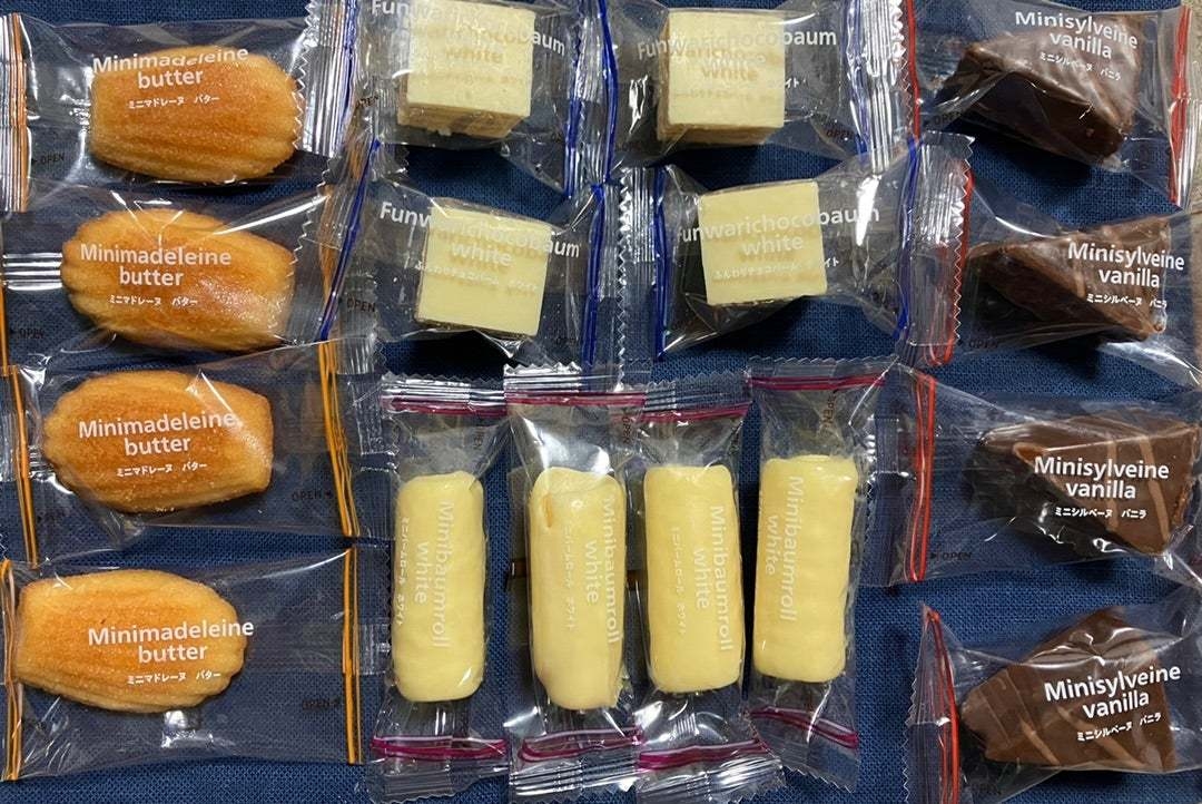 Cake Assorted Sweet 150g ถุงรวมเค้ก 4 ชนิดจากเซเว่นอีเลฟเว่นญี่ปุ่น 7-11