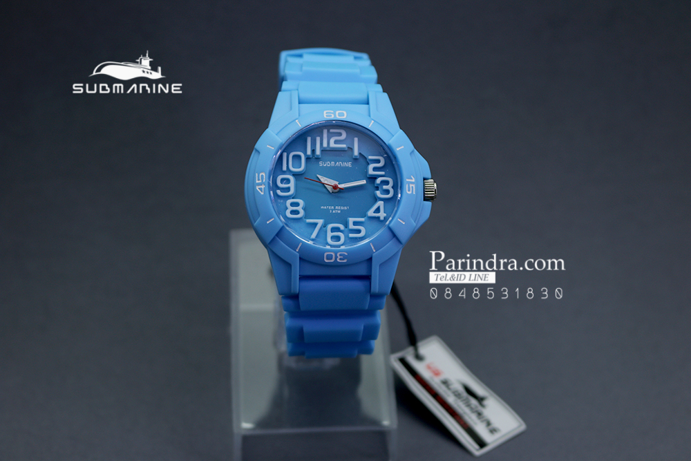 นาฬิกา US submarine Standard TP2107M สีฟ้า