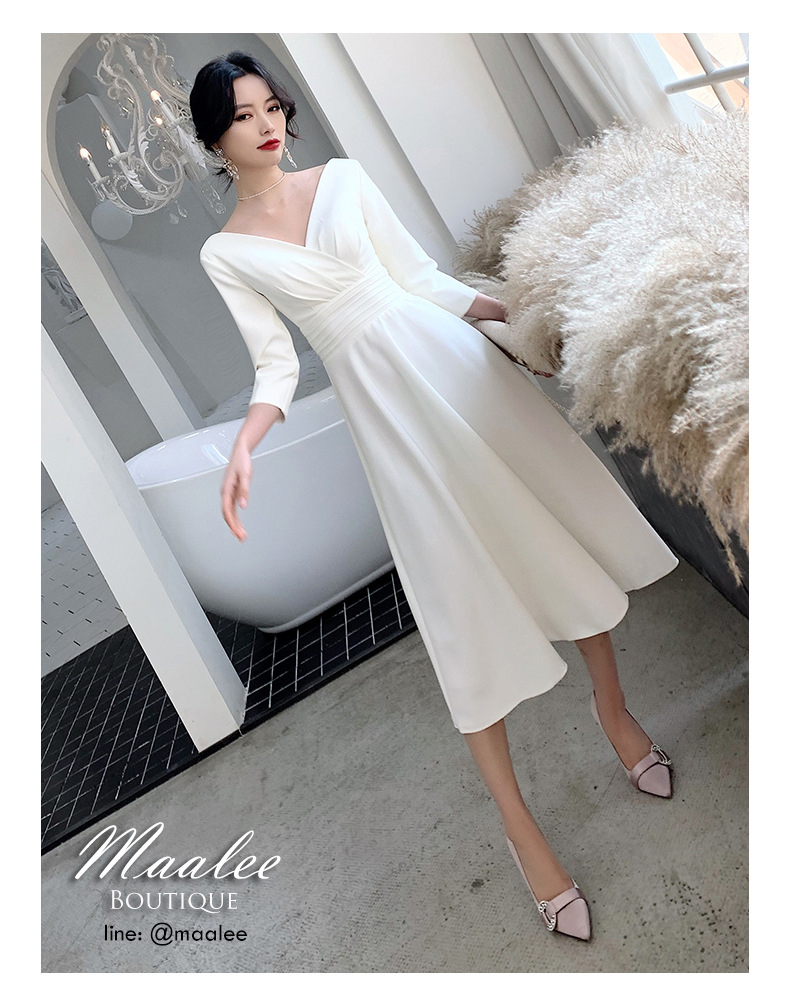 Pro-order ชุดเช่า ชุดแต่งงาน มินิมอล ชุดหมั้น