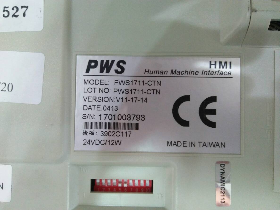 LCD TOUCH SCREEN “ HITECH ” รุ่น PWS1711-CTN