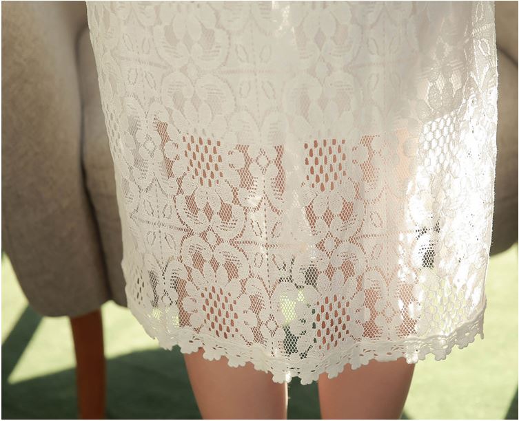 Pre-order เดรสขาว พรีเวดดิ้ง แขนยาว ลูกไม้ สีขาว