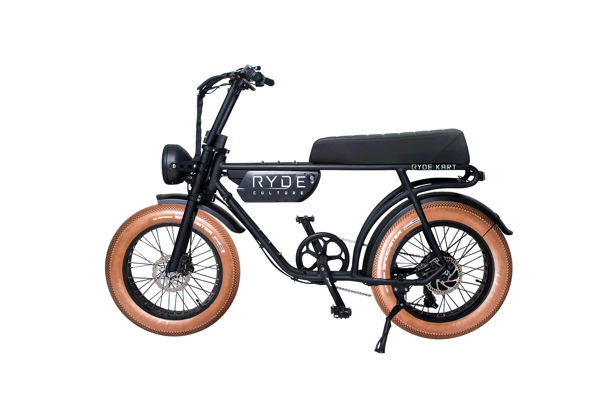 RYDECULTURE BIKE จักรยานไฟฟ้า กำลังมอเตอร์500วัตต์ แบตเตอรี่ Samsung 48V 14Ah วิ่งได้ไกล 60กม. Max Speed 45km/hr.