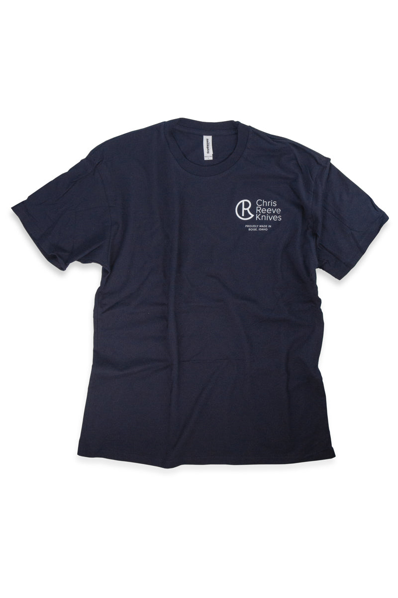 CRK Midweight T-Shirt SS "Shop Tee" Navy