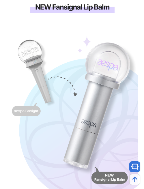 พรี Aespa OA.SM Fansignal Lip Balm นำเข้า 9 - 14 วัน