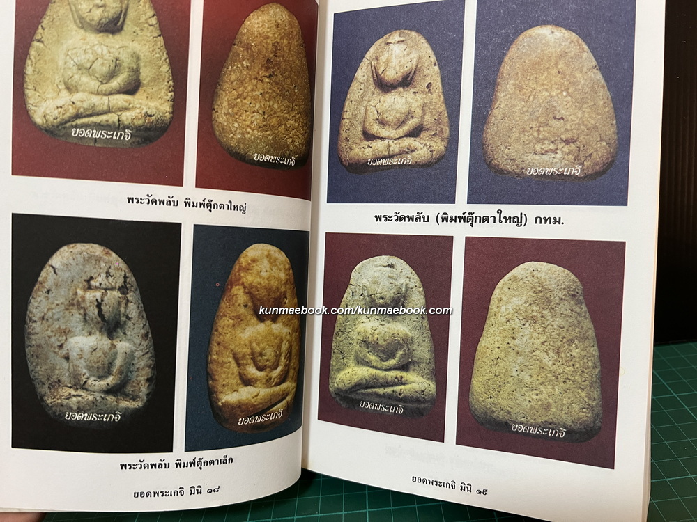 ยอดพระเกจิ รวมเล่มมาตรฐานฉบับ พระยอดนิยม ดิน-ชิน-ผง-เหรียญ * ตำหนิ