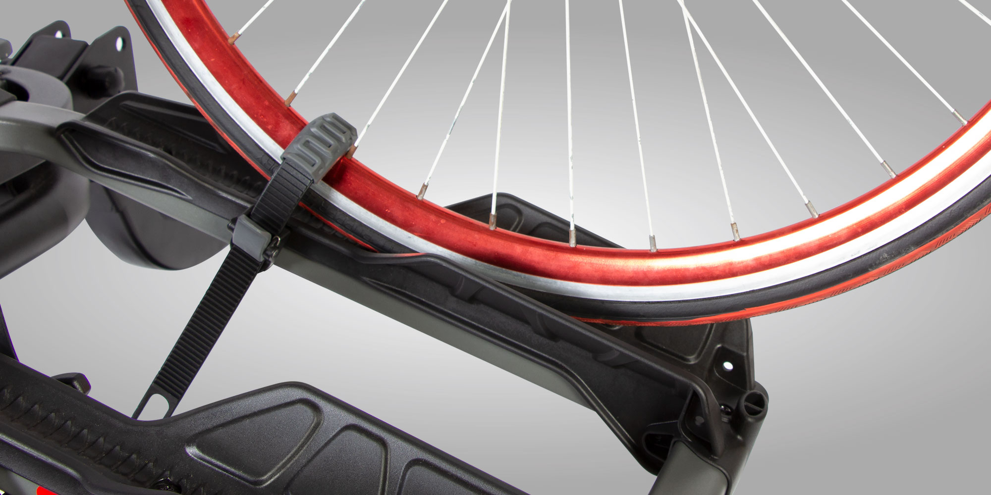 BUZZRACK แร็กจักรยานติด Tow-Boll บรรทุก 2 คัน รุ่น E-HORNET 2 รองรับยางนอกขนาด 4นิ้ว-E-BIKE รับนน.รวมได้ 60กก.