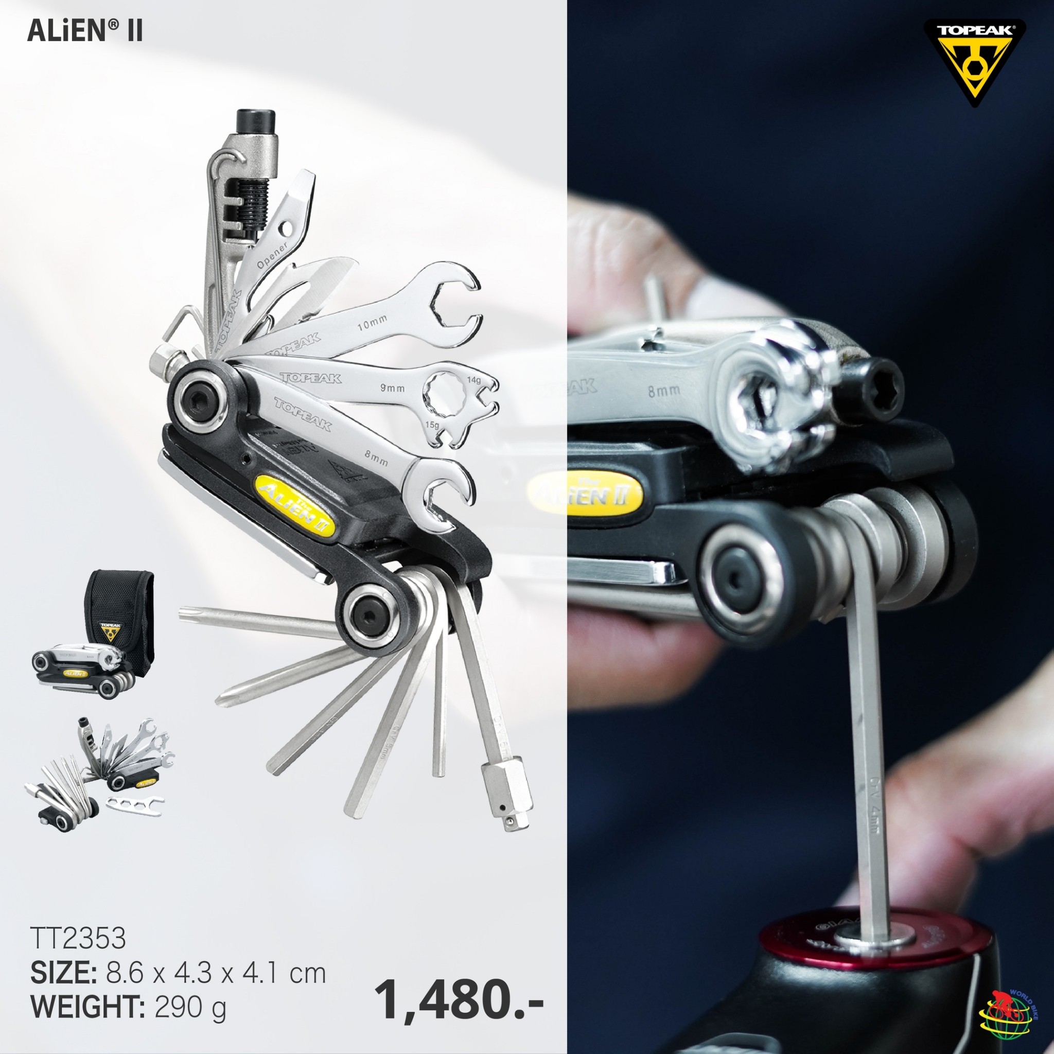 เครื่องมือเอนกประสงค์ 31 ฟังก์ชั่น TOPEAK MINI ALiEN@ I TT2353
