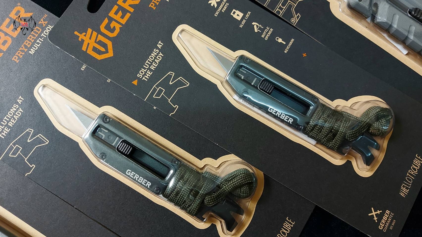 Gerber Prybrid-X Utility Knife Black/Green