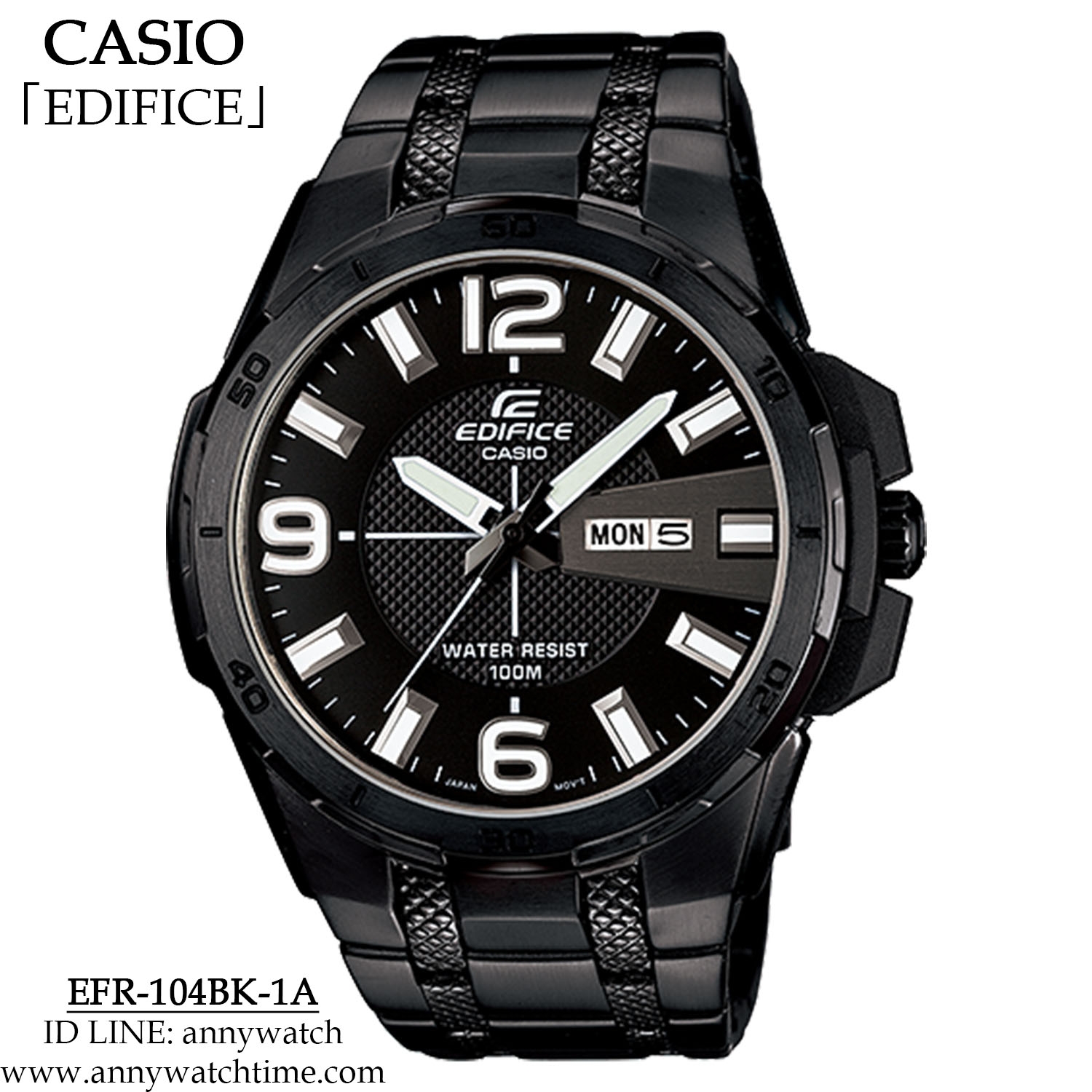 EDIFICE EFR-104BK-1A