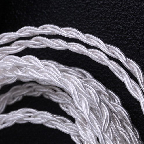 ขาย BGVP 5N Silver Plate สายอัพเกรดหูฟัง single crystal copper ชุบเงิน 8 แกน ระดับ 5N