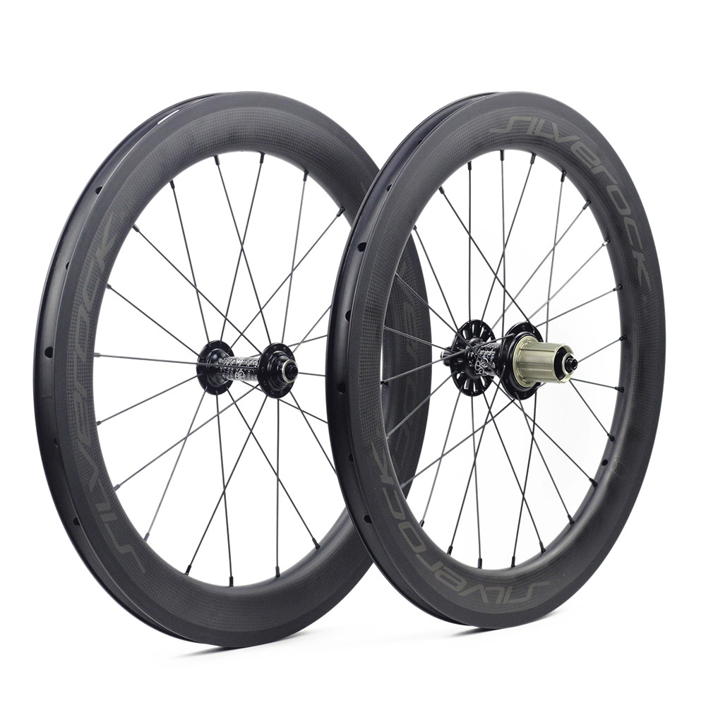 SILVEROCK SR50 Carbon Wheels 451/406 Rim Caliper V Brake, SR50-HUB007
