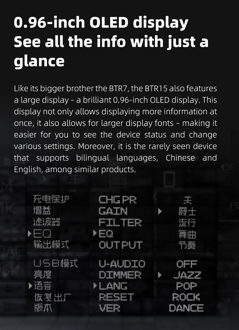 FiiO BTR15 DAC AMP ไร้สาย รองรับ MQA , USB Dac , Hires , Hires Wireless ประกันศูนย์ไทย