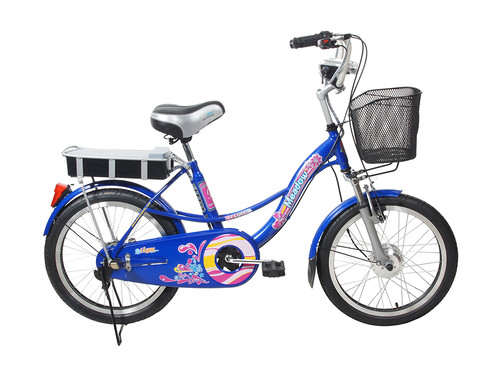 จักรยานไฟฟ้า MEADOW I- LYNX E-BIKE ขนาด 20" มาพร้อมที่รองนั่งท้ายและตะกร้าหน้า