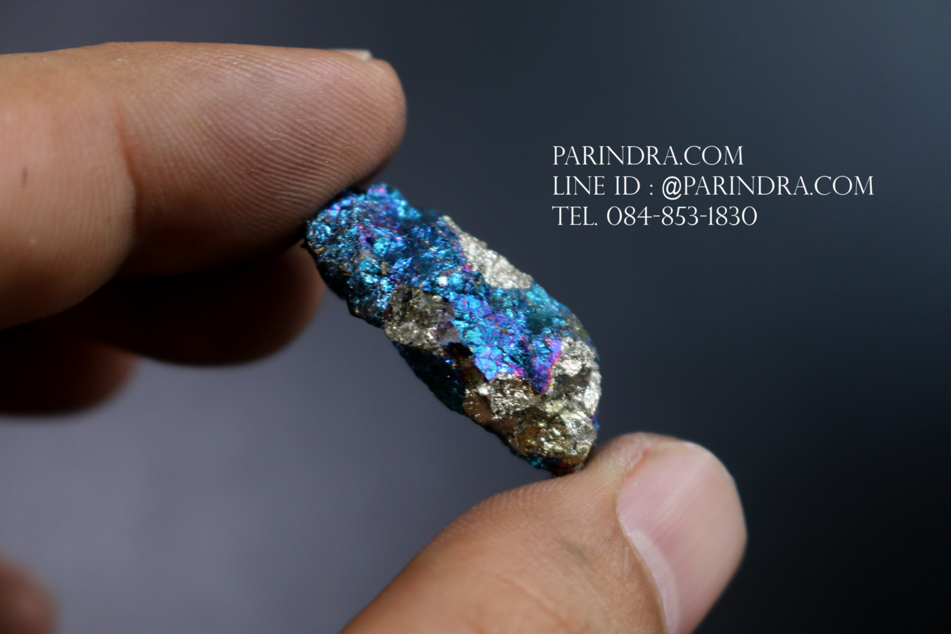 สินแร่นกยูง PEACOCK ORE (Bornite) ขนาด 9.3 กรัม #BOR007