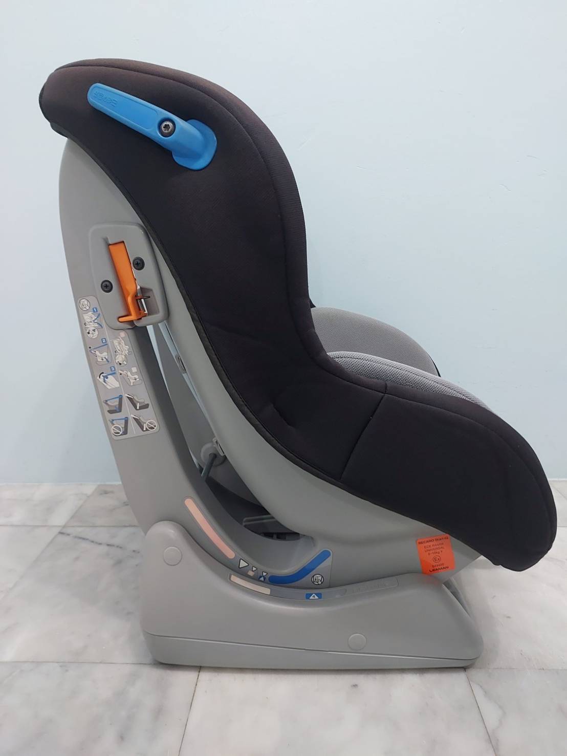 RECARO รุ่น Start iQ สีดำ-เทา สำหรับแรกเกิด - 4ปี