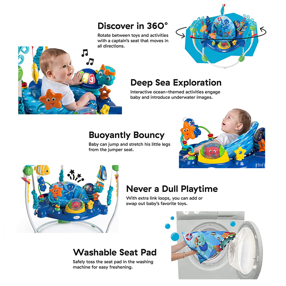 พร้อมส่ง จัมเปอร์ Neptune's Ocean Discovery จากแบรนด์ Baby Einstein