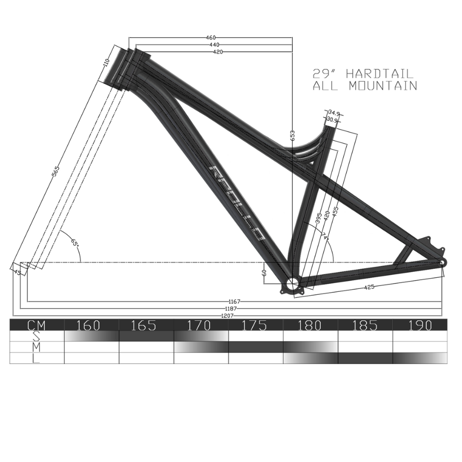 RPOLLO BIKE DIRT 27.5 และ 29 นิ้ว | AM Trail Dirt Slope Hardtail Bike สุดเท่