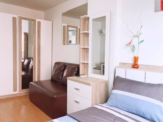 ให้เช่าคอนโด ลุมพินี ทาวน์ชิป รังสิต-คลอง1 ตึกA2 ห้อง 22 ตรม.เครื่องใช้ไฟฟ้าครบ พร้อมอยู่ได้เลย