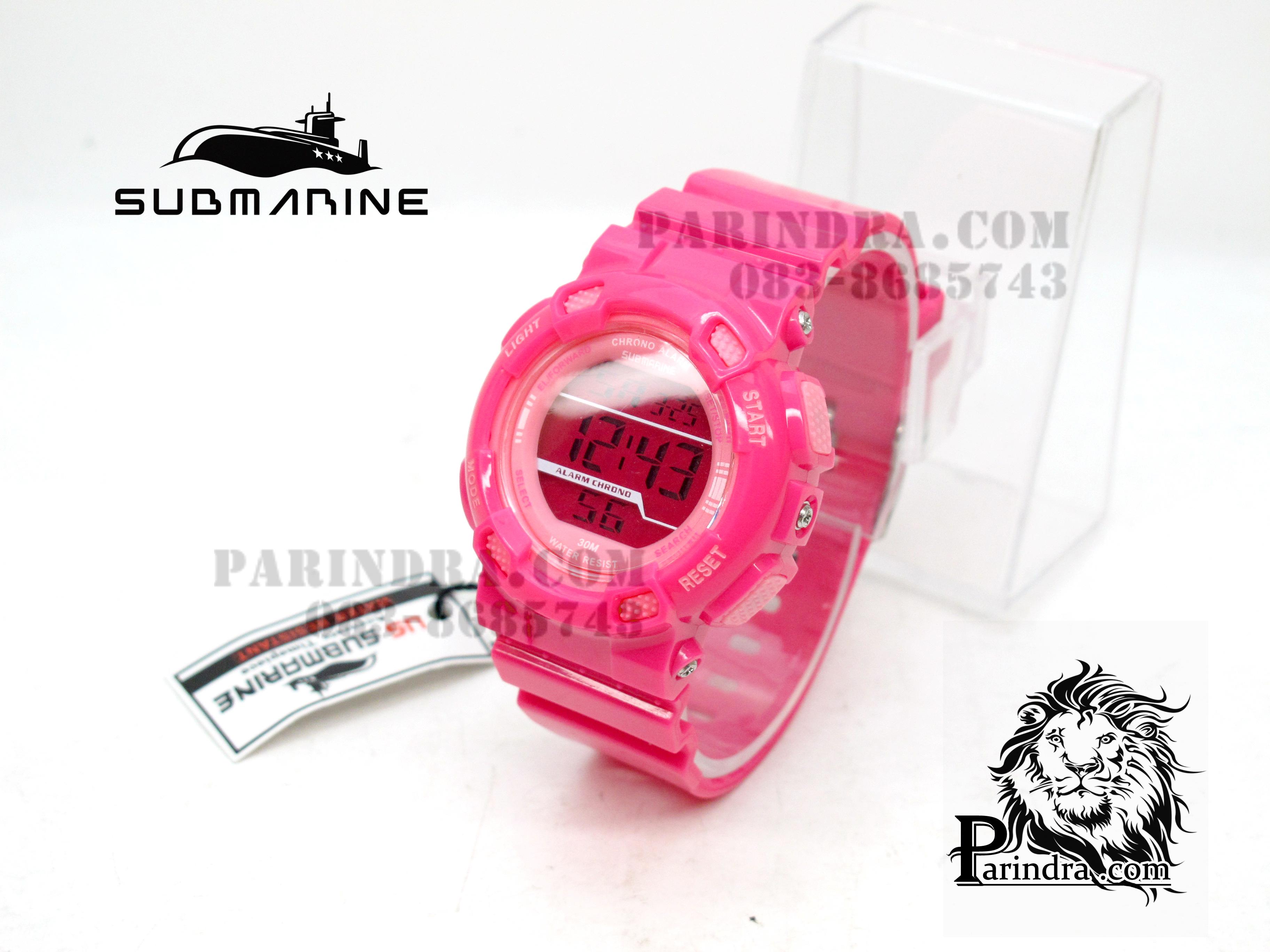 นาฬิกา US submarine รุ่น TP1282L สำหรับเด็กหรือผู้หญิงทั่วไป สีชมพูล้วนสดใสน่ารัก