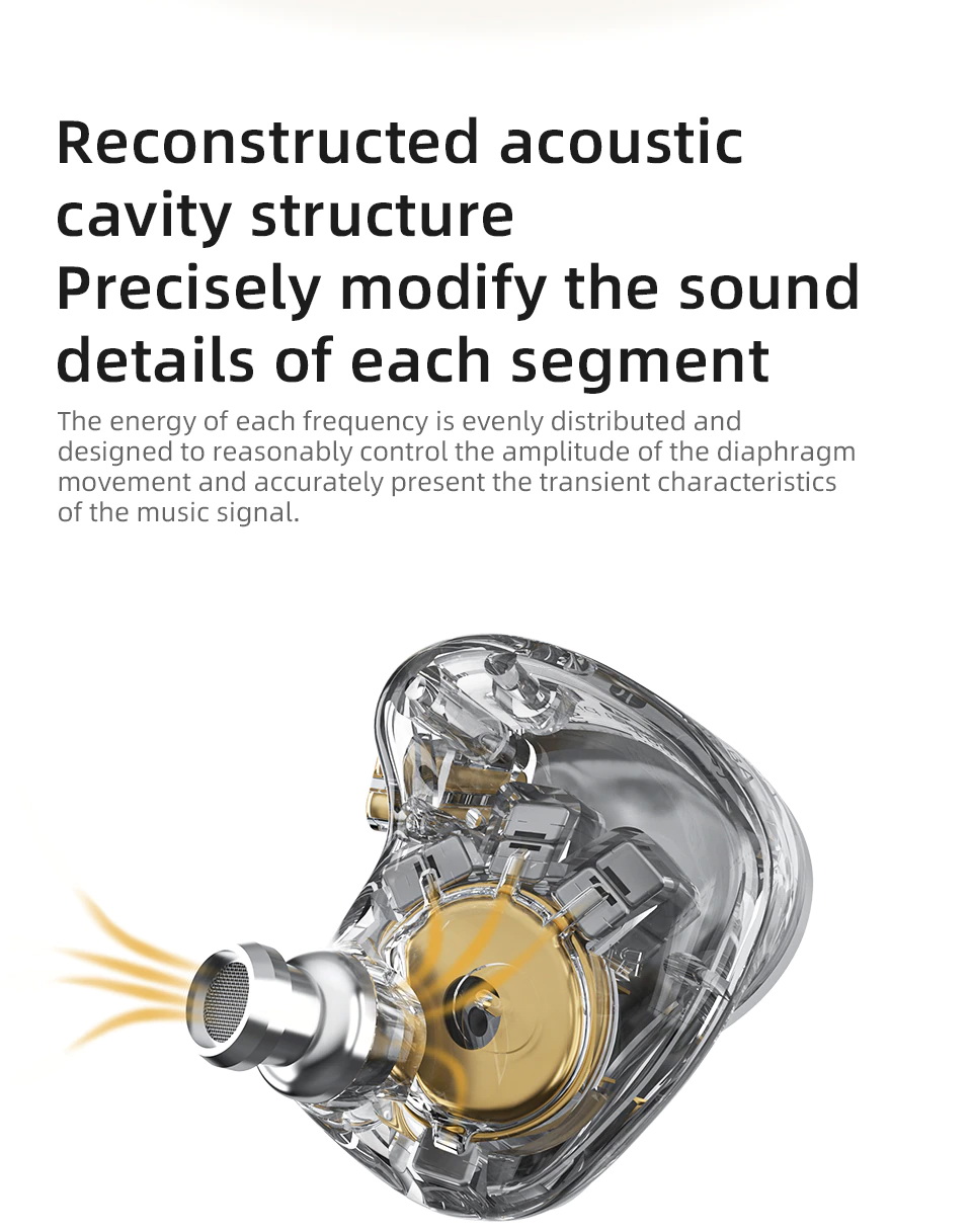 ขาย KZ ZAS หูฟัง 8 ไดรเวอร์ 7BA+1DD ประกันศูนย์ไทย
