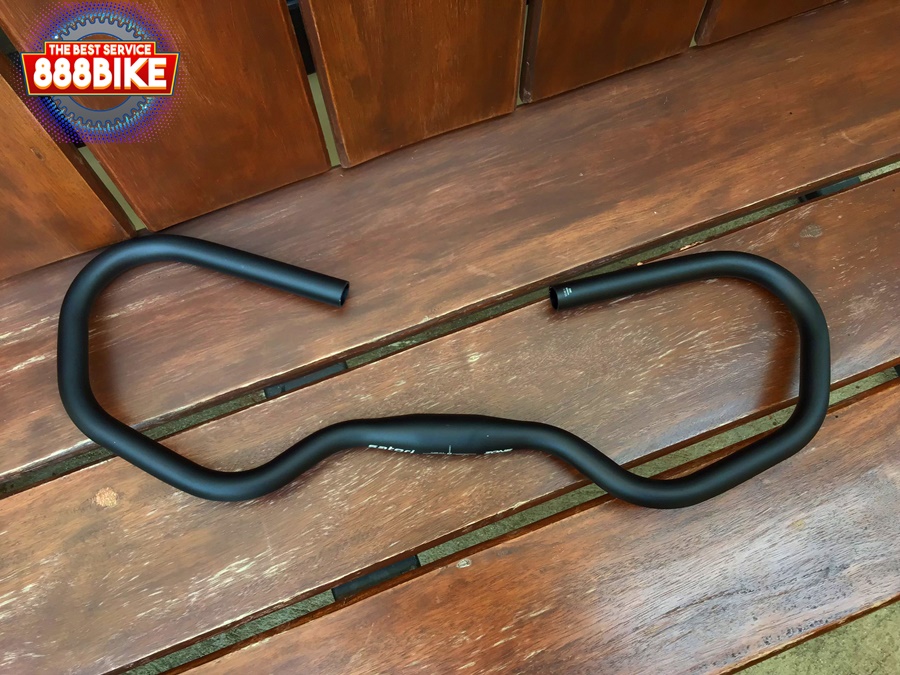 แฮนด์ผีเสื้อ SATORI Butterfly Handlebar Zone, Oversize สีดำ กว้าง 600มม.