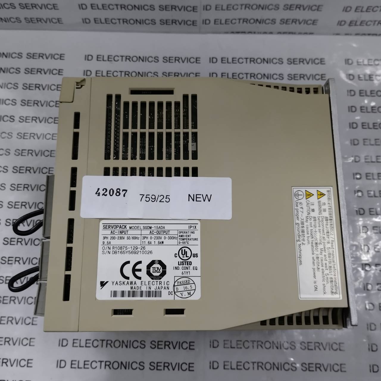 SGDM-15ADA SERVO DRIVE “ YASKAWA ”