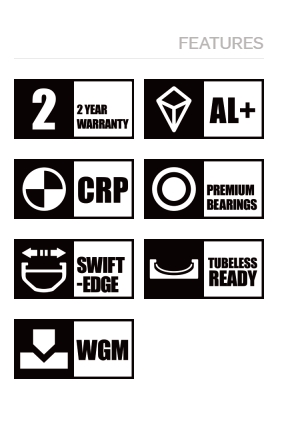 ชุดล้อเสือหมอบดิสเบรค TOKEN C25AD DISC ROAD WHEELSET