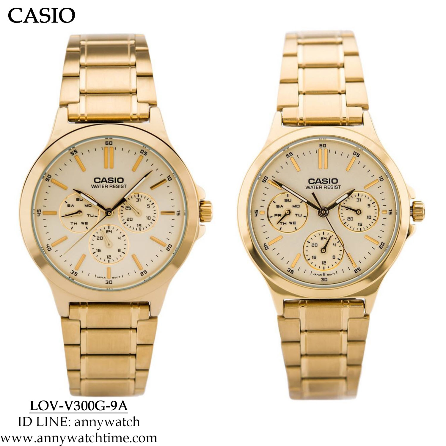 CASIO LOV-V300G-9A