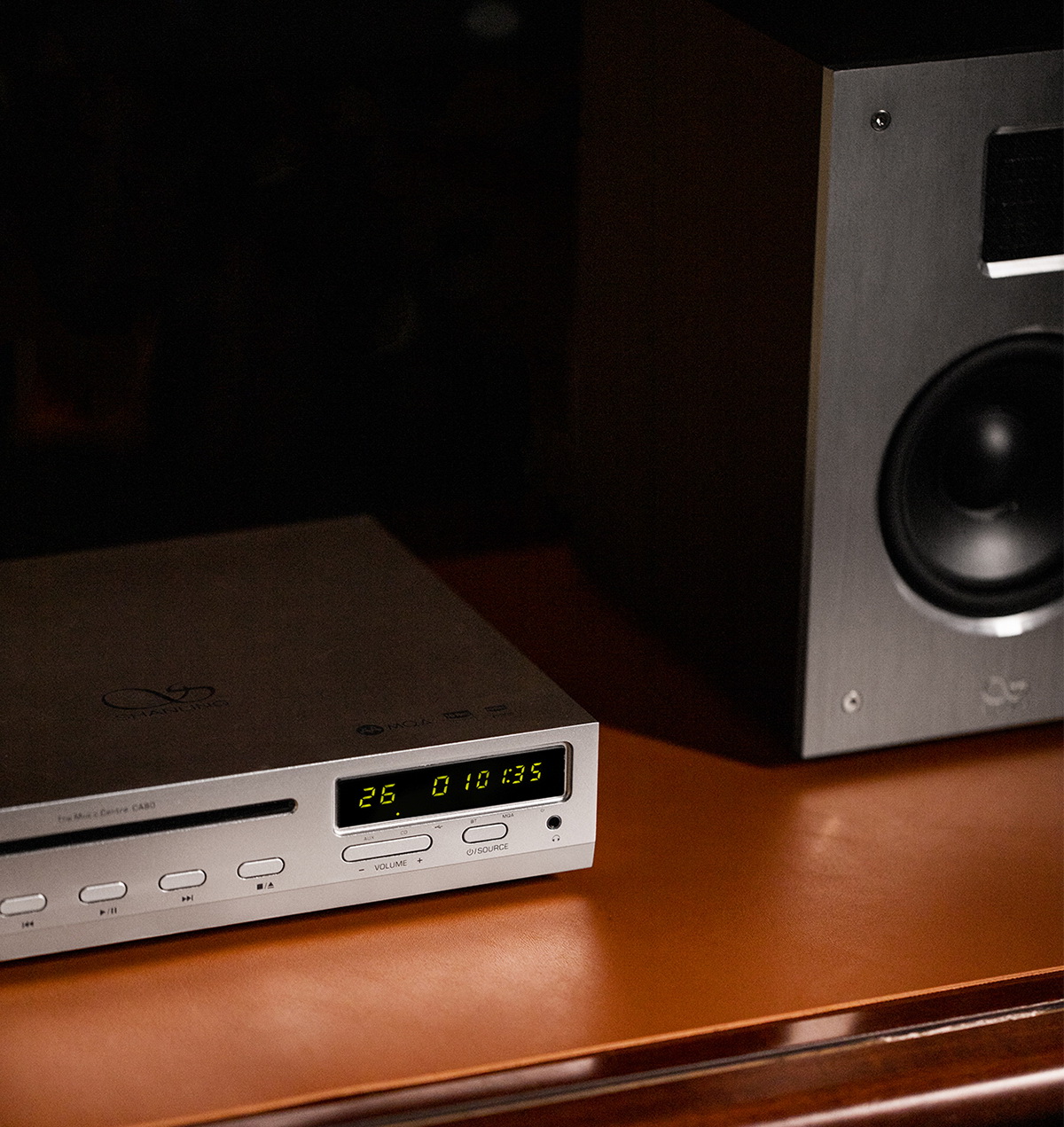 Shanling CA80 เครื่องเล่น CD พร้อม DAC/AMP ในตัวรองรับ MQA, Dual Hi-Res ประกันศูนย์ไทย