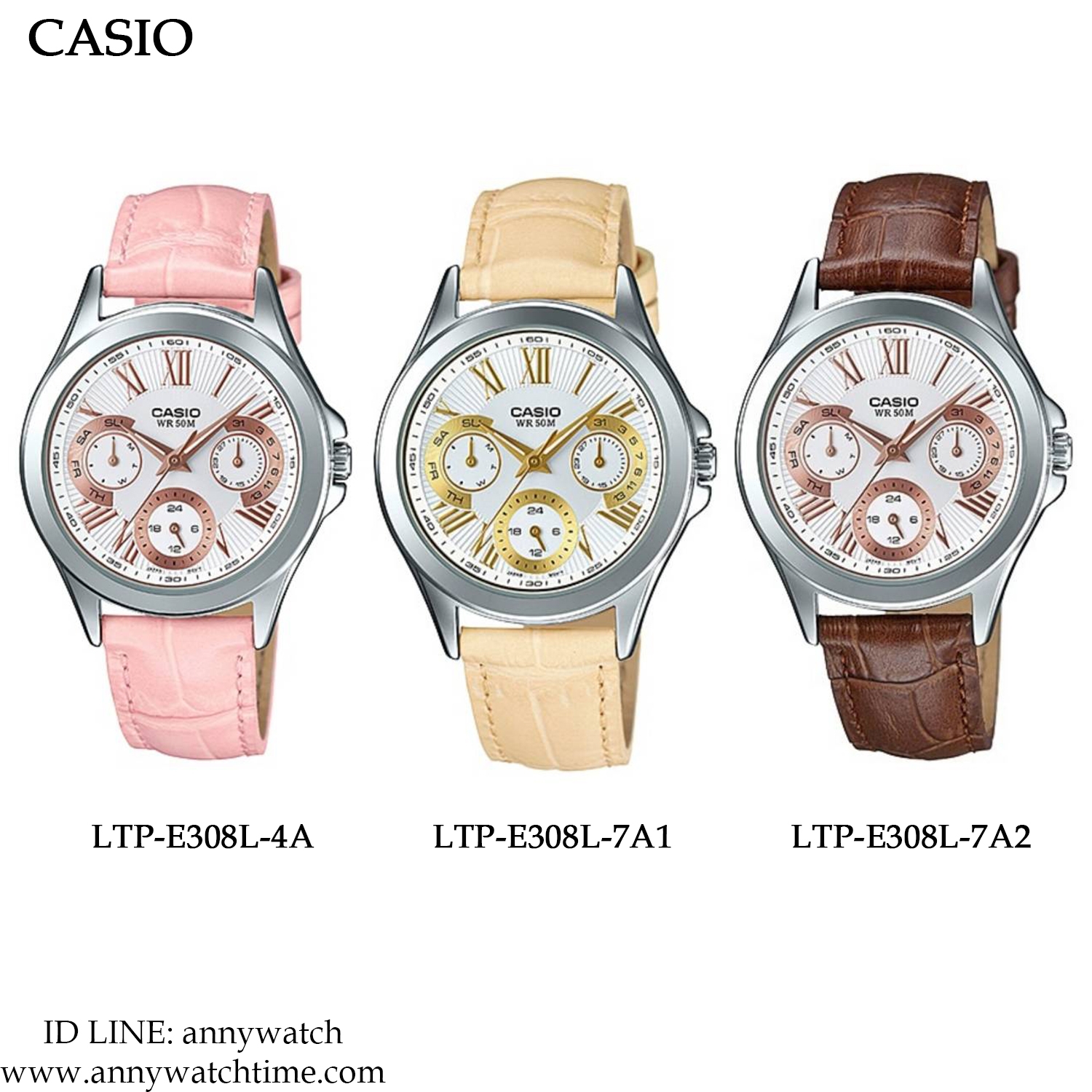CASIO LTP-E308L-7A1