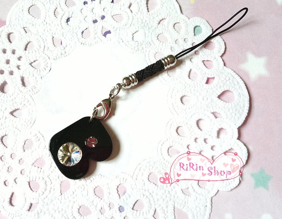 Rena chris พวงกุญแจ&ที่ห้อยมือถือ B (Black) ลด 30%