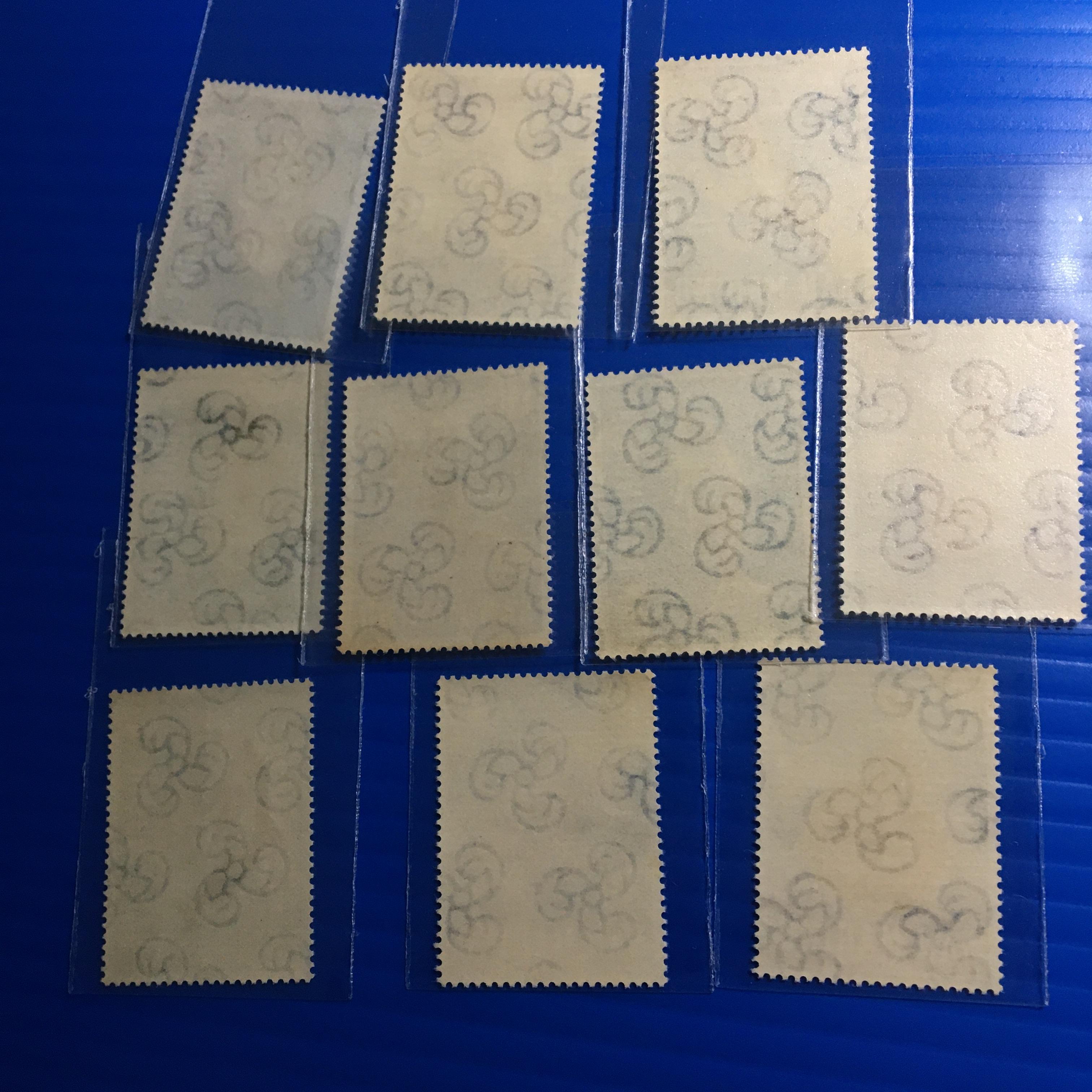 แสตมป์ซานมาริโน ชุด MARINE LIFE สัตว์ทะเลสวยงาม ปี 1966 - SAN MARINO