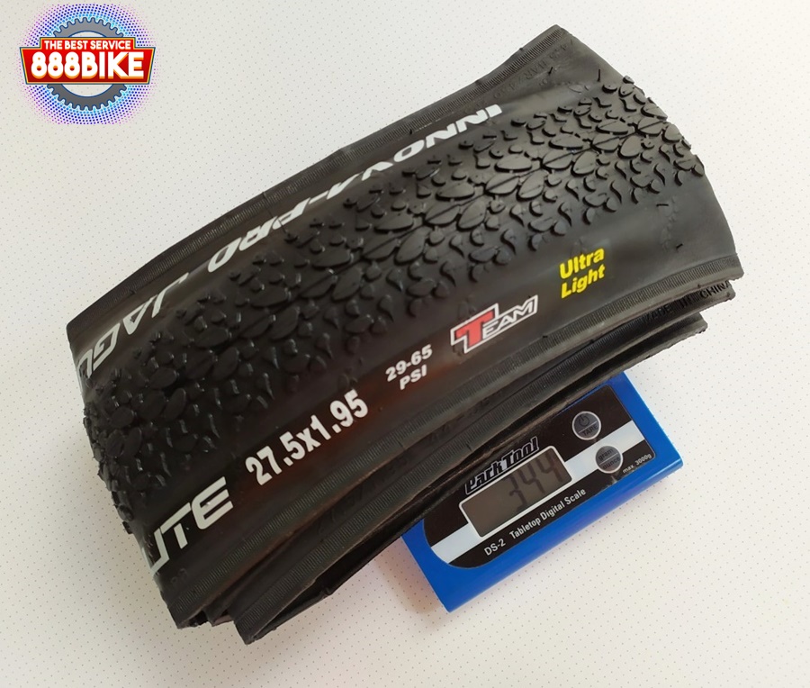 ยางนอกขอบพับ NNOVA-PRO TIRES ,IA-2576 (JAGUAR LITE) ,27.5x1.95 ,เบามาก
