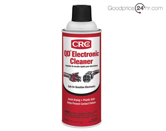 c-177. น้ำยาล้าง หน้าสัมผัสไฟฟ้า ชนิดแห้งเร็ว CRC รุ่น QD Electronic Cleaner 311g.