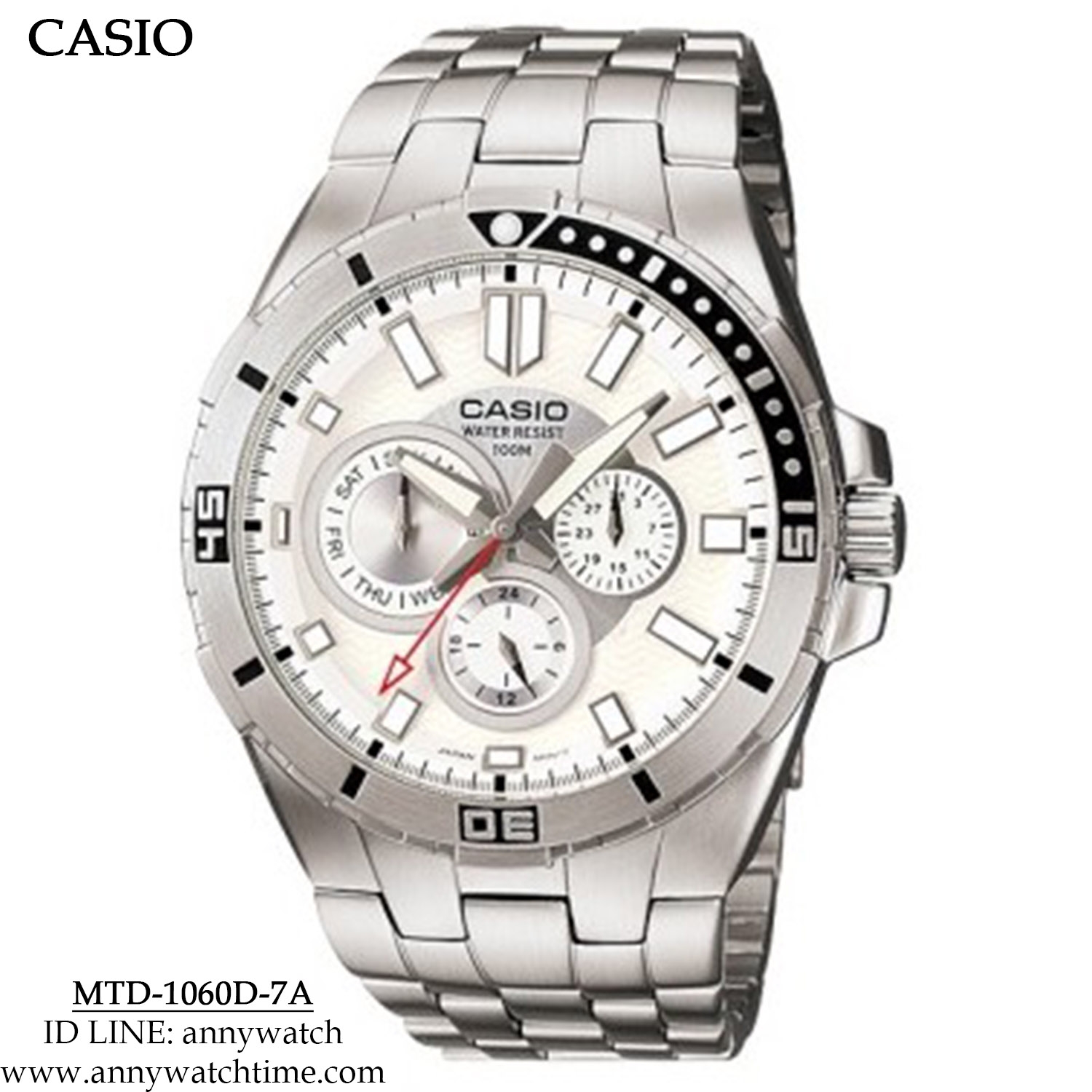 CASIO MTD-1060D-7A