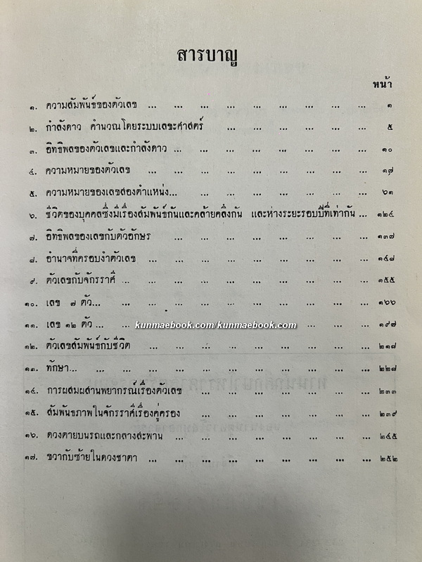 พื้นฐานของโหราศาสตร์ ความมหัศจรรย์ของตัวเลข ผลงานของ พลูหลวง