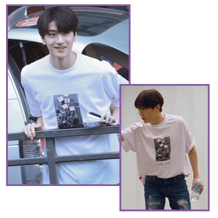 เสื้อยืด (T-Shirt) สกรีนลาย แบบ หลินอี้ (Lin Yi)