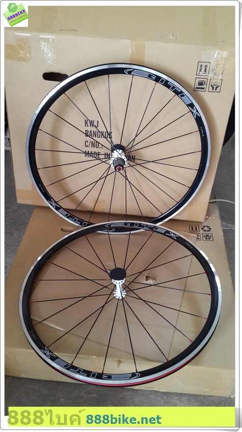 ชุดล้อเสือหมอบ BITEX 700C ALUMINIUM NEW (BEARING) ขอบ 30mm, 20/24H, 2017