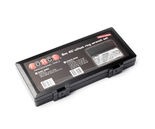 ชุดประแจ แหวน 45 องศา (8ชิ้น) ฟอร์ซ (FORCE) Pn.5085
