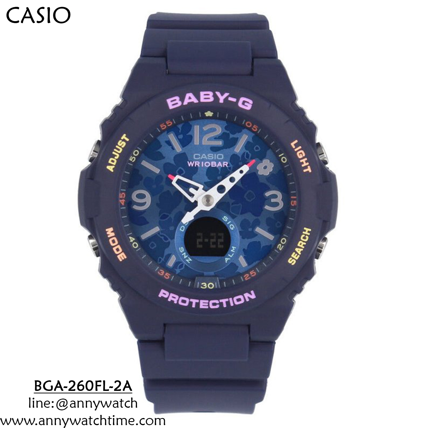 BABY-G BGA-260FL-2A