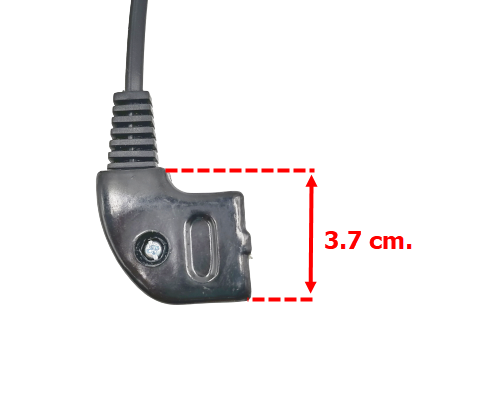 สายกระติกน้ำร้อน ชาร์ป SHARP มีแม่เหล็ก แบบหัวงอ (อย่างดี)