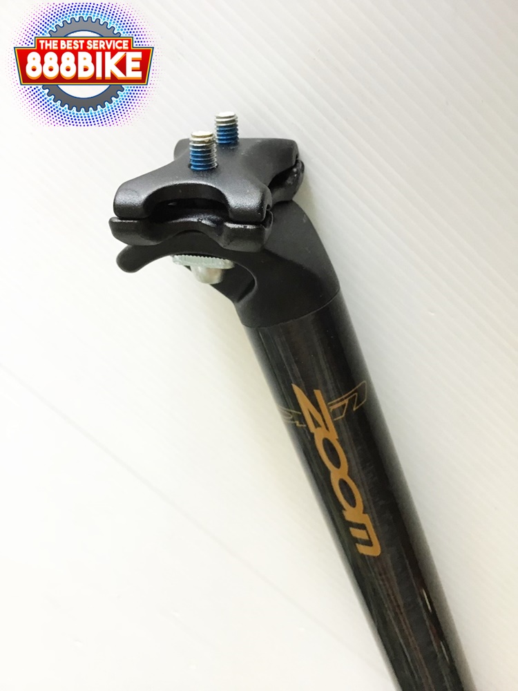 หลักอานอัลลอยด์ ZOOM BICYCLE SEATPOST ,SP-218/ISO/ACF-M ขนาด 27.2,ยาว 350มม.