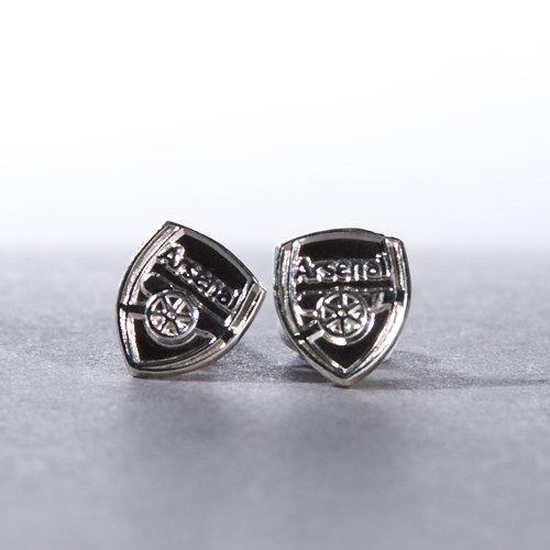 ตุ้มหูอาร์เซนอล Arsenal Small Shield Crest Stud Earrings ของแท้ 100%