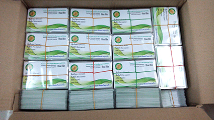 ทำบัตรพรีพริ๊นท์ พิมพ์เพิ่มได้ หนาแบบบัตรเอทีเอ็ม