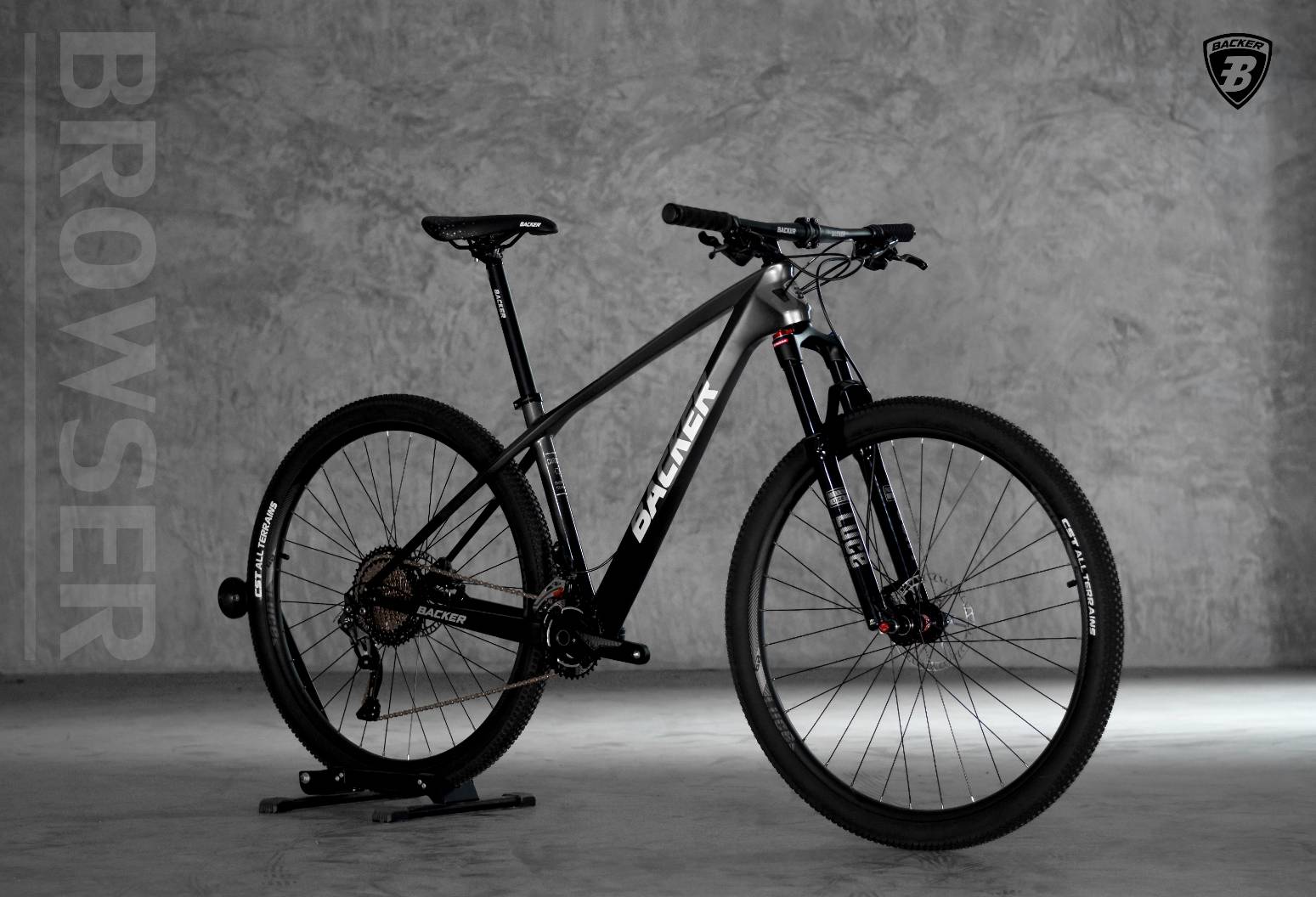 BACKER Browser Shimano Deore 22 sp. ล้อ 29 นิ้ว เ CARBON Boost NEW2023