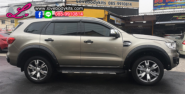 ซุ้มล้อแบบมีน็อต 6 นิ้ว EVEREST 2015-2017