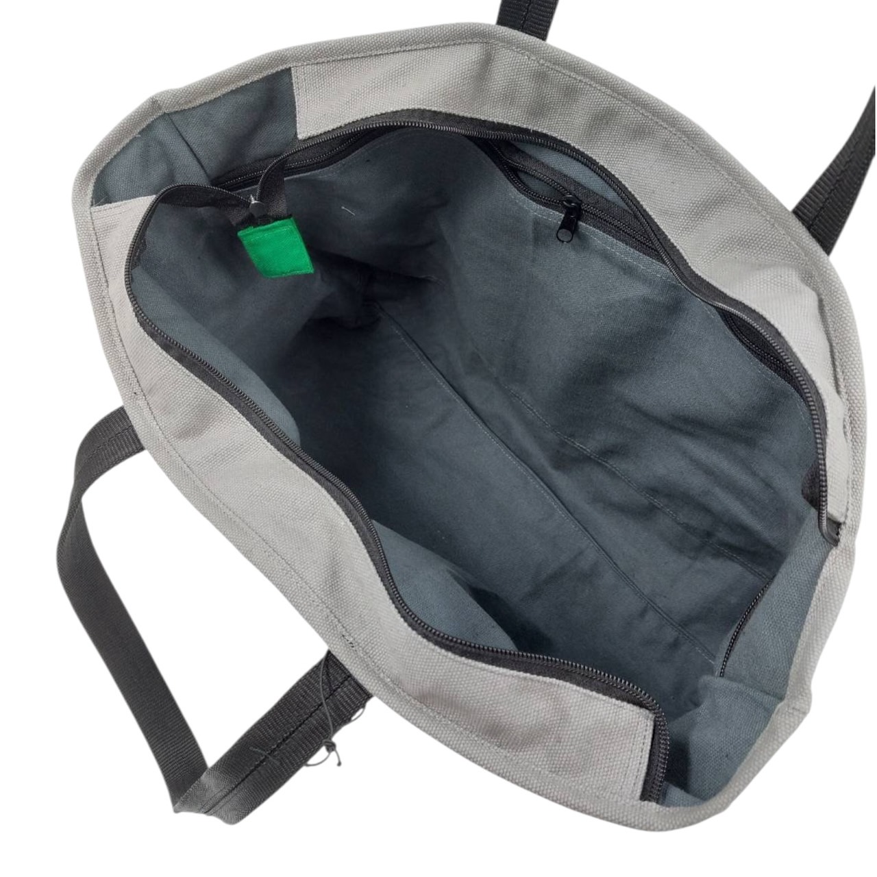 กระเป๋าผ้าแคนวาส ทรงสี่เหลี่ยมผืนผ้า ขนาด ก.33*ส.22*ก้น 10 ซม.