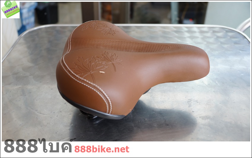 เบาะจักรยาน ELLEVEN TY7015 แบบหนานุ่ม มีดำ น้ำเงิน