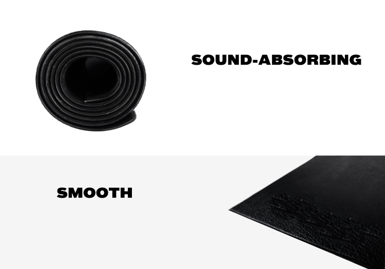 พรม Magene Training Matt Indoor Trainer Floor Mat Multipurpose Carpet พรมรองเทรนเนอร์จักรยาน สีดำมีขนาดหนา
