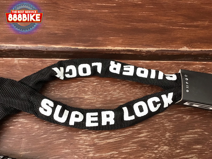 โซ่ล็อคจักรยาน SUPER LOCK Bike lock ล็อคจักรยาน